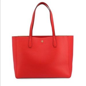 Tory Burch Red Tote Bag Purse